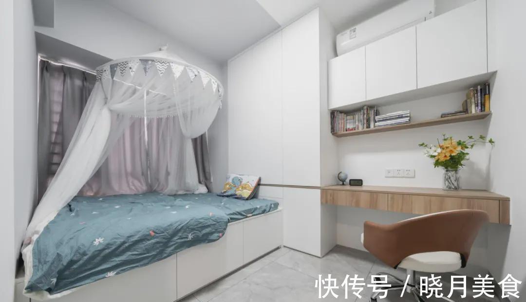 收纳|150㎡的新房,她坚持给全房铺地砖,完工后,才知道有多实用