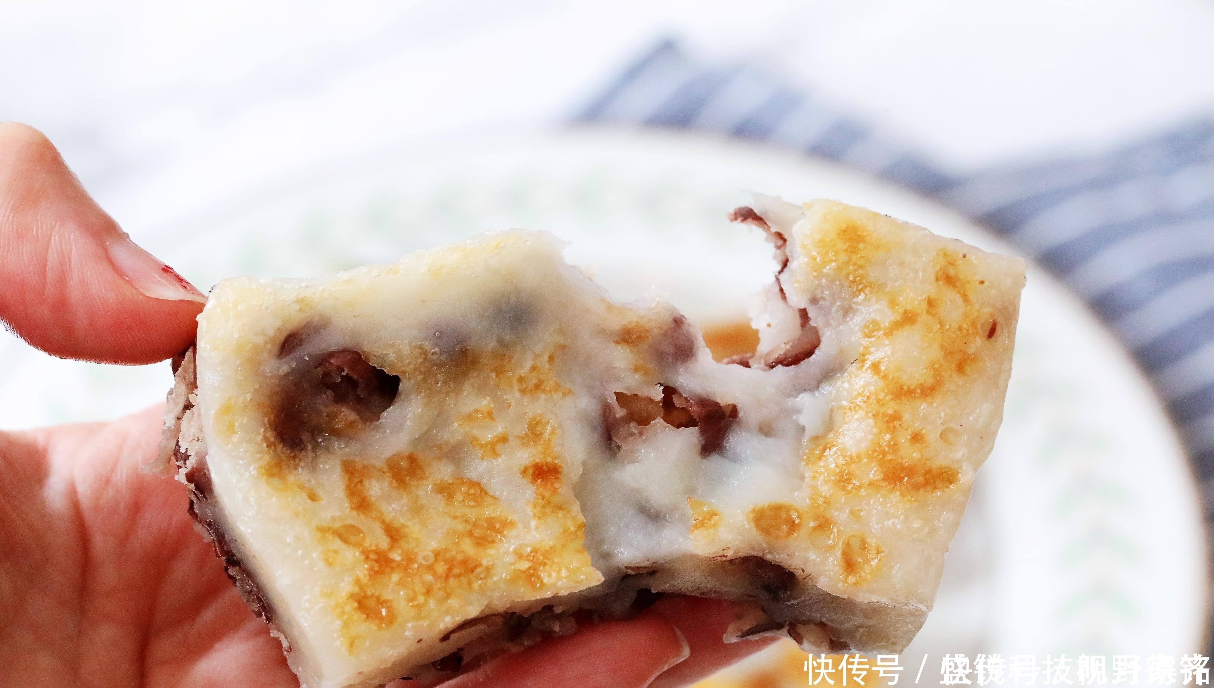 糯米粉别再做饼了,加1碗牛奶1把红豆,软糯香甜又补血,零失败