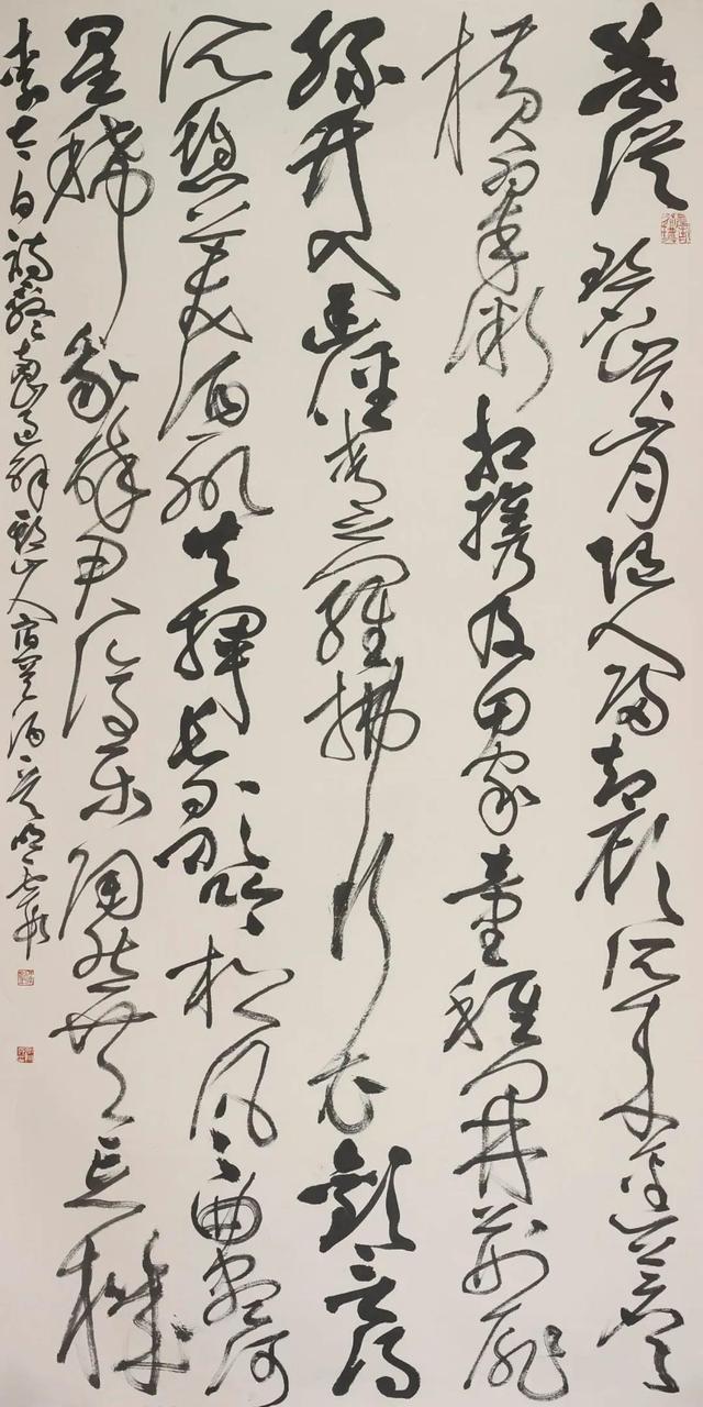 功力@美女书法家耿敏霞草书功力非凡,网友:足以PK刘洪彪!