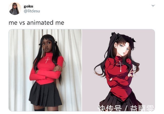 还原度|黑人女孩cos祢豆子被喷,只因肤色问题,就要剥夺一个人的爱好?