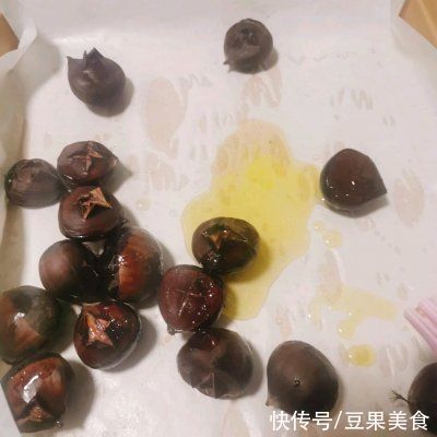 烤箱美食｜软软糯糯的糖炒栗子谁不爱呢？