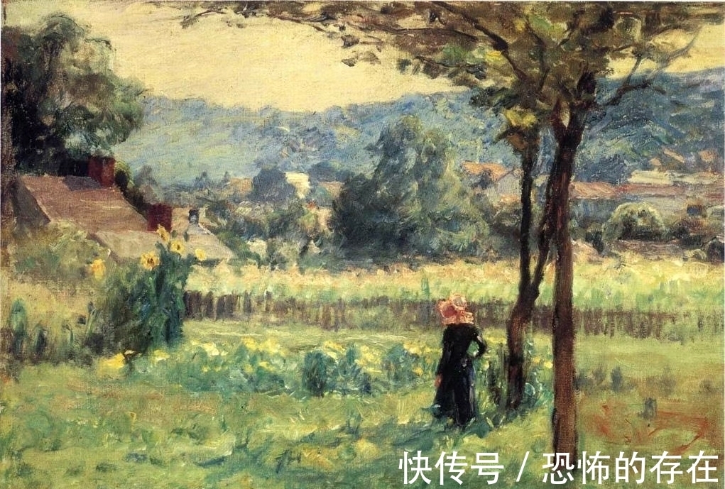 作品集&美国Theodore Clement Steele风景油画作品集