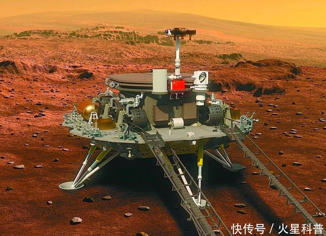 中國天問一號成功登陸火星!比NASA早7天發射,為何晚3個月登陸?