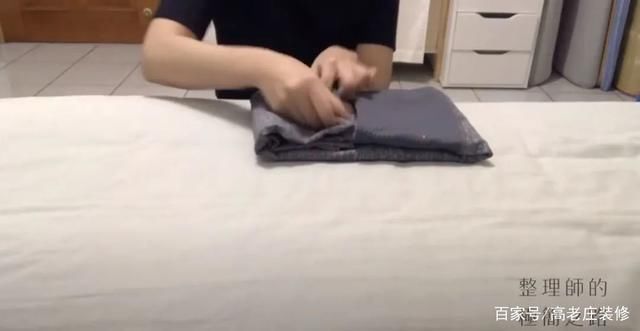 衣柜|折好衣服，是收纳第一步!小姐姐手把手靠这招，教你衣柜再放50件