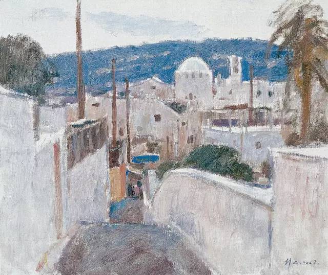 高级色彩,沈行工独特的诗意性油画