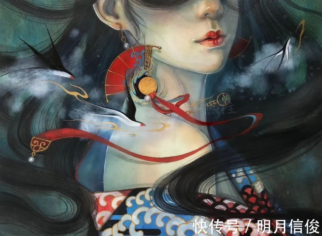 熙往$好撩人的眼神啊,她笔尖下的女妖,个个美成凡间精灵