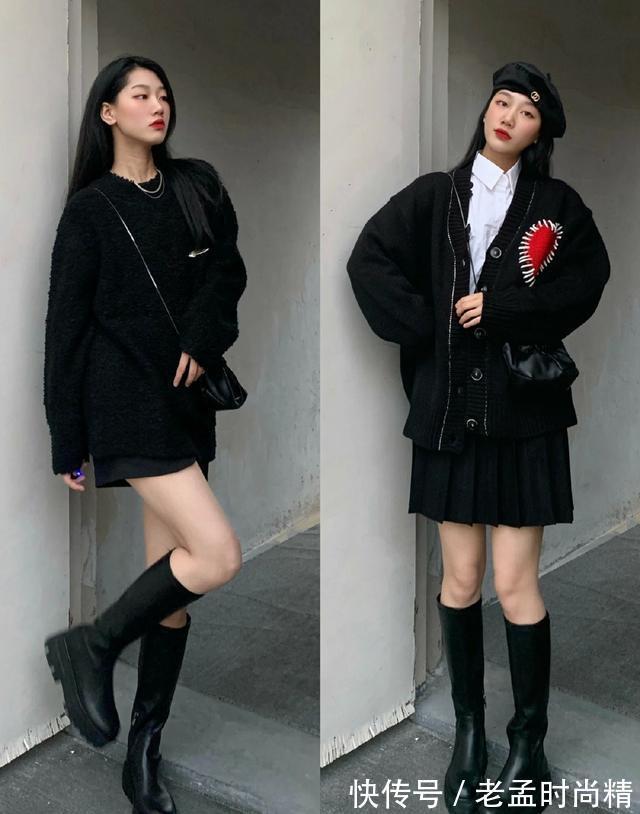 穿搭|冬季潮流复古的ins穿搭,时尚减龄又很显气质,穿出超自信