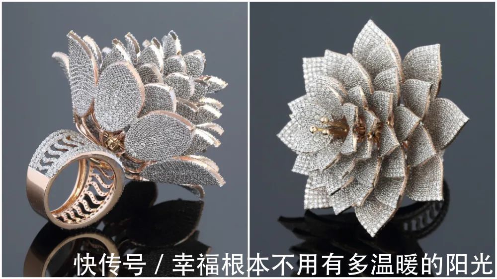 钻石|创吉尼斯世界纪录!利用3D打印制造镶嵌7801颗钻石的戒指