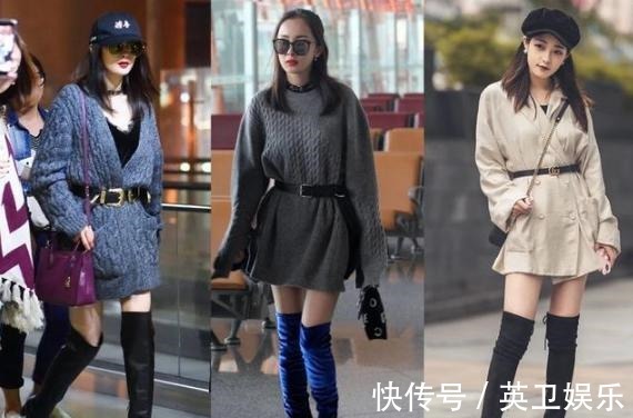 身材比例 长款毛衣应该怎么搭配过长款衣服穿的不合适,教你显瘦又显高