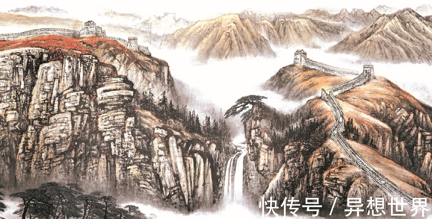 傅抱石|国画中的祖国山河，如此雄浑壮阔的山水，都是谁画出来的？