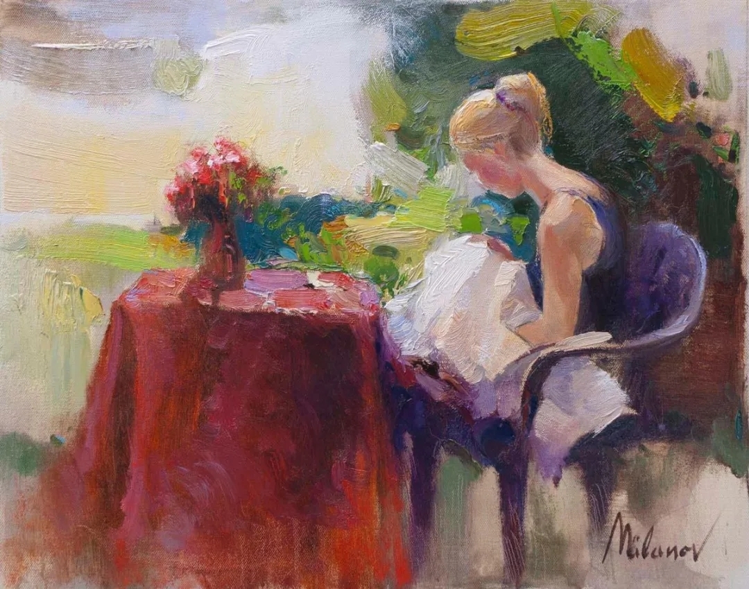 艺术家&塞尔维亚绘画:这样的画风和笔触,太让人喜欢了!