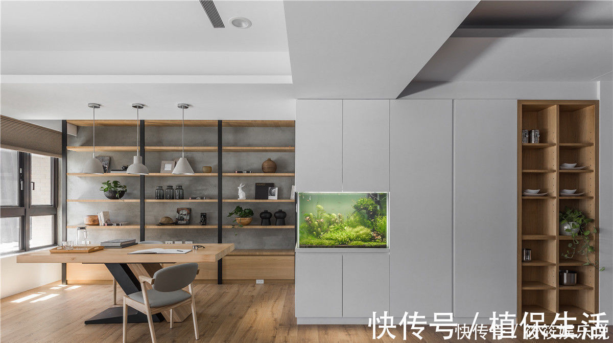 装修|原木简约风新房装修,通透的空间设计,营造出更舒适的居家氛围