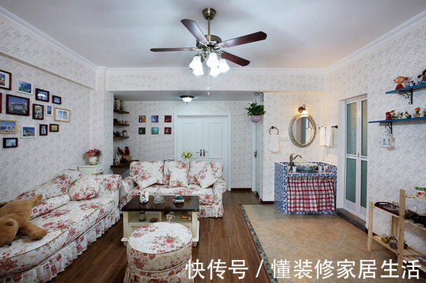 田园风格|这是我6万元装修出来的100平米二居室，大家看看亏不亏！