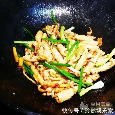 #钟于经典传统味#鱿鱼“有余”~年年有余~姜葱炒鱿鱼
