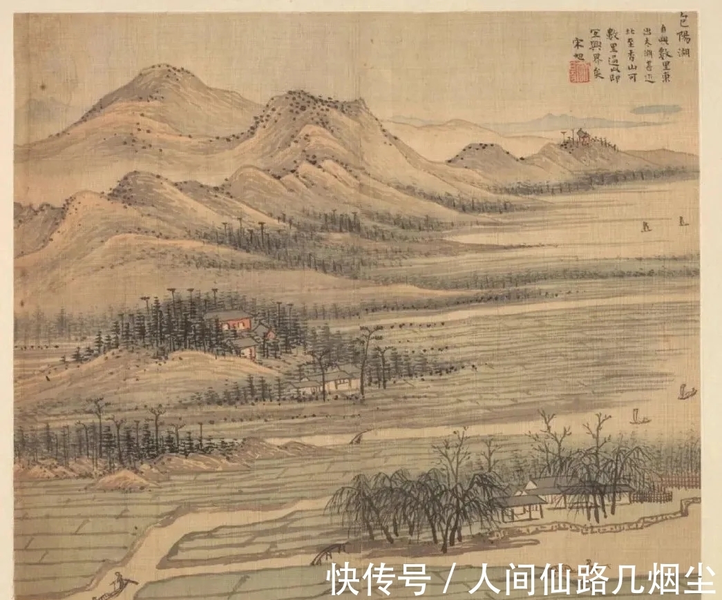 山水册&小画面大气象,精妙绝伦的山水画!宋旭《湖州十八景图》