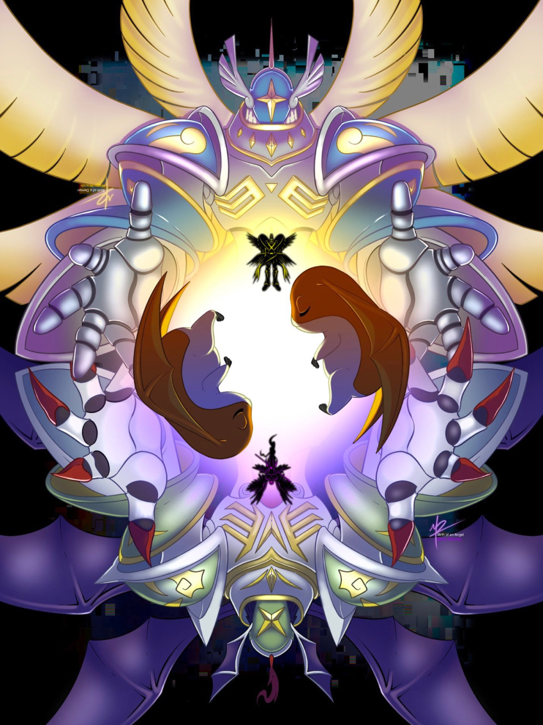 兩大究極天使都有對等位置的魔王，那么智天使獸對位的魔王會是誰