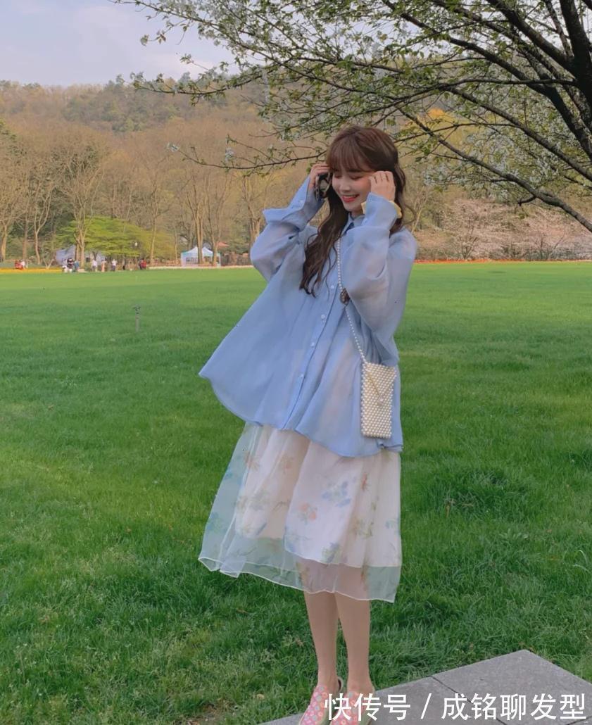 外套|满足你的仙女梦，今夏“纱质单品”非常流行，轻松穿出飘飘仙气