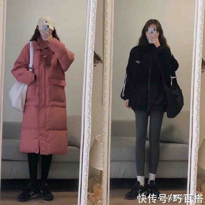 羽绒服|18套过冬套装千万别错过，大衣羽绒服齐上阵，保证时髦又暖和