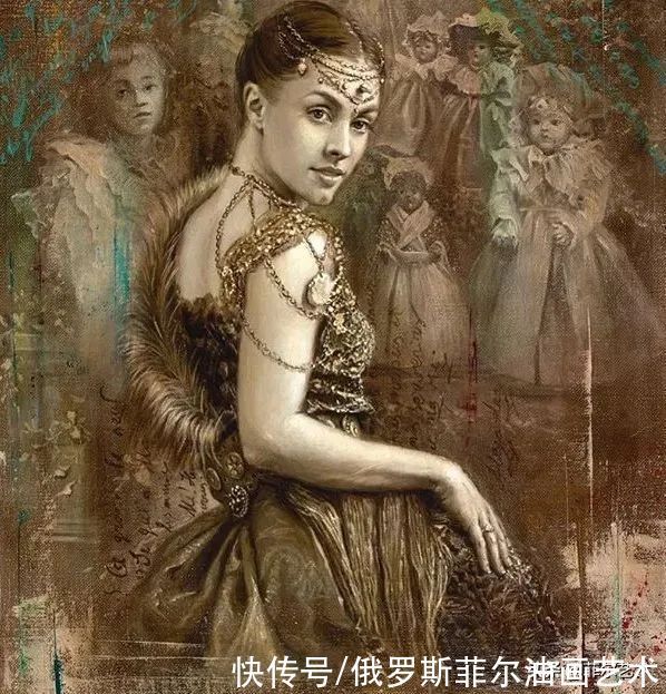 曼努克&自然野性！亚美尼亚女艺术家曼努克的唯美油画作品欣赏