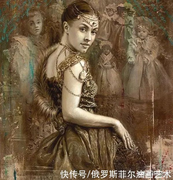 曼努克&自然野性!亚美尼亚女艺术家曼努克的唯美油画作品欣赏