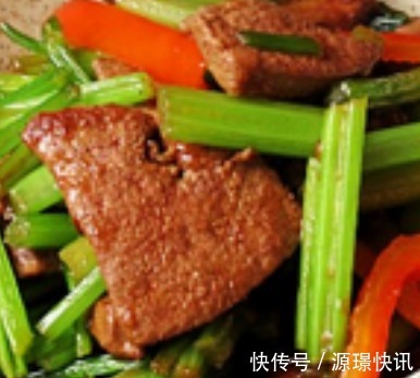 芹菜炒猪肝|儿子贼拉喜欢的护眼菜,好吃到爆,含有大量的维生素A,营养健康