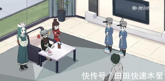 精卫|非人哉哪吒扮演铁面小青天，白泽科普不成还被打，精卫画功尚浅