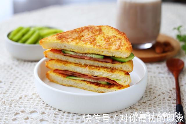 万能的面包做早餐,7天不重样,15分钟搞定,比路边摊还好吃