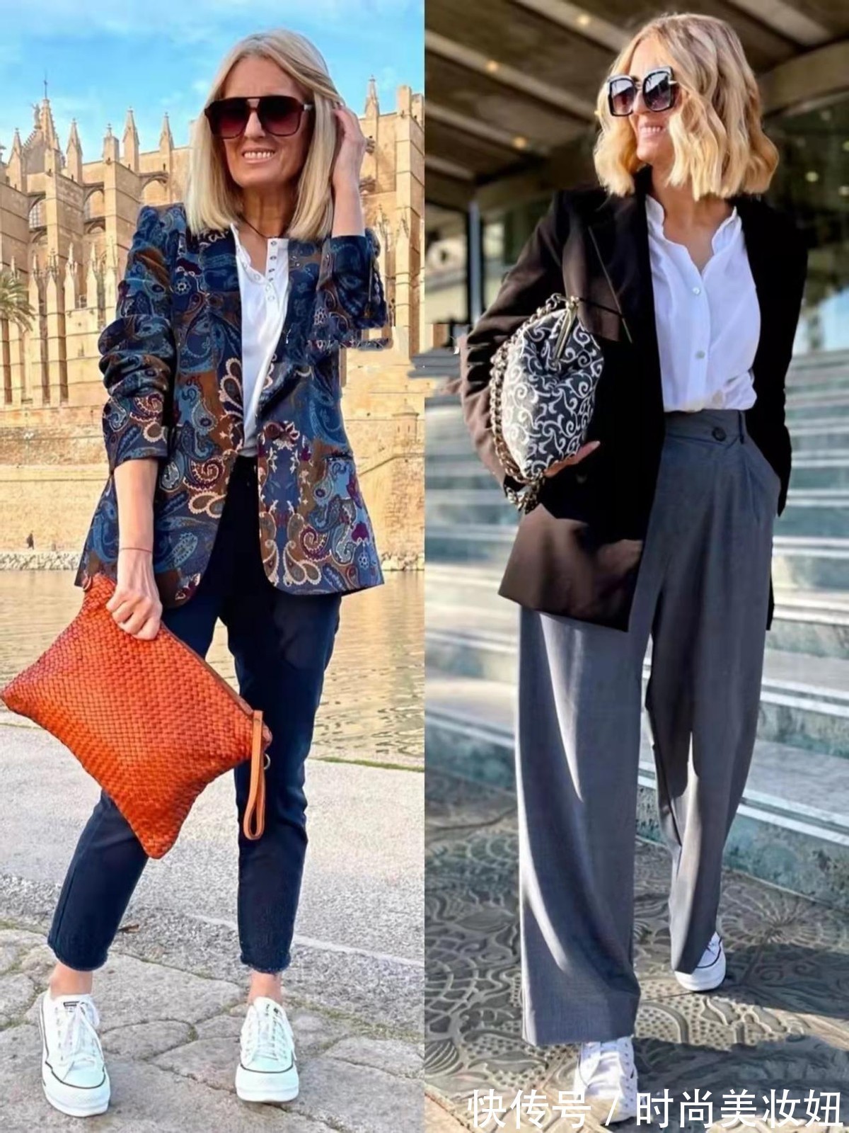 造型 她不年轻但穿得时髦洋气,活出了女人想要的样子,会穿太重要了