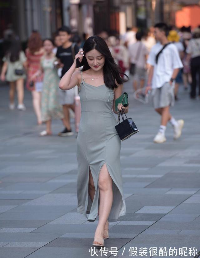 面料|裙子颜色要合适,面料要丝滑,能穿出不同的高级感