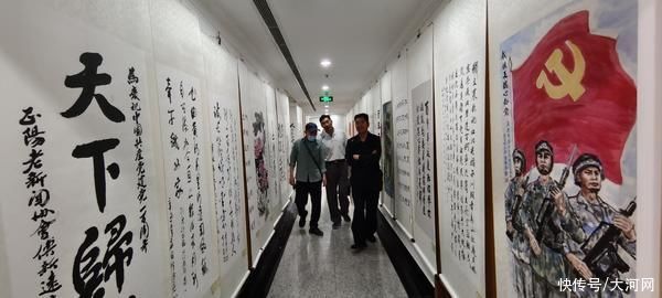 书画展|河南192位新闻老将挥毫泼墨 书写峥嵘岁月描绘百年芳华