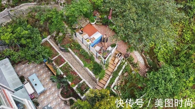 薇月|四年前,接手了朋友带120㎡院子的房子,打造成花园后朋友羡慕了