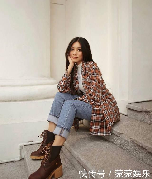 早春街头休闲look,通勤装率先出发,打造职场丽人风