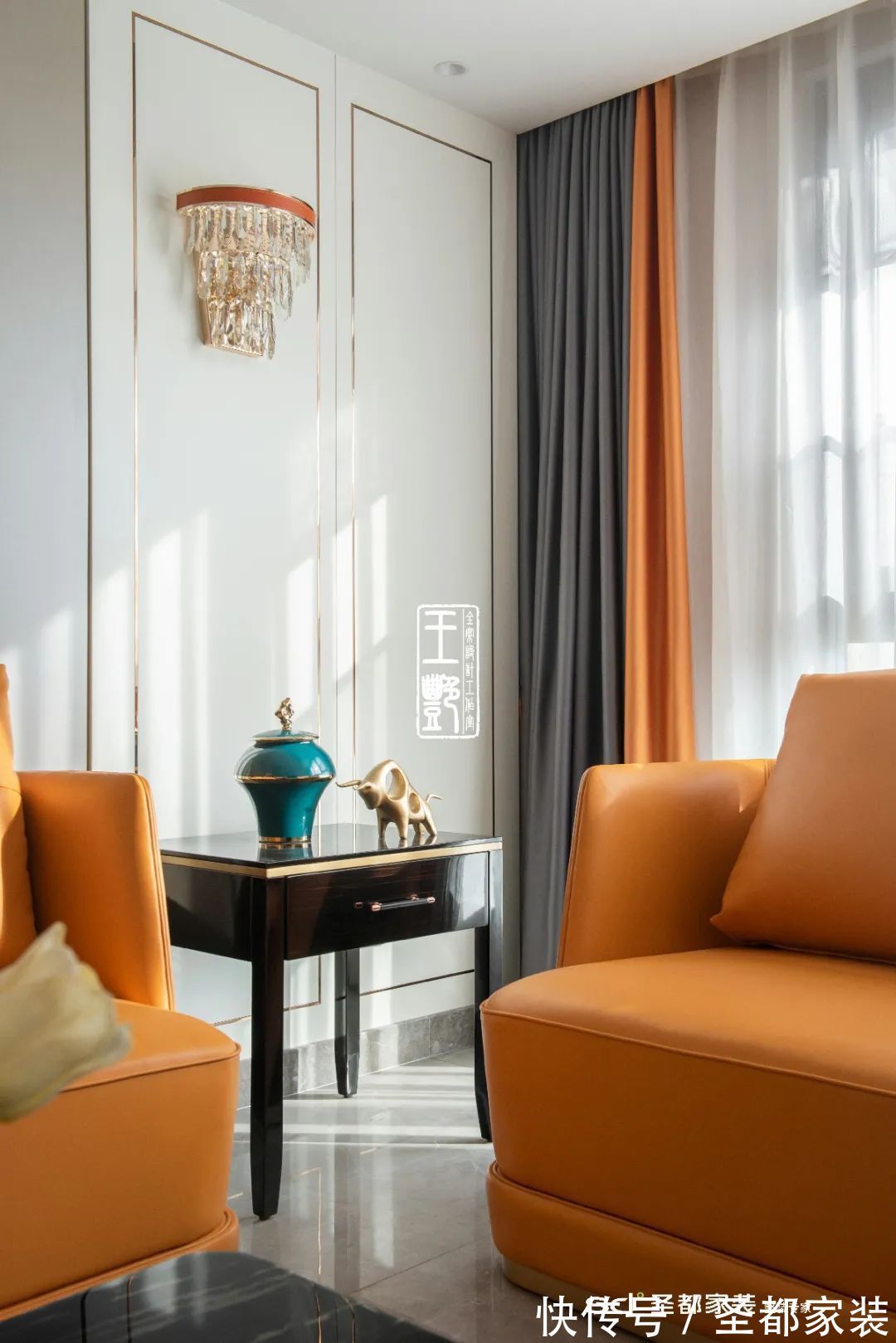 爱马仕|139平4室大户型装修实景效果图,客餐厅开放式布局宽敞大气