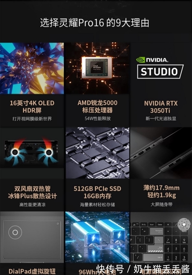 笔记本|4K OLED 游戏性能轻薄创作本 华硕灵耀 Pro16 评测