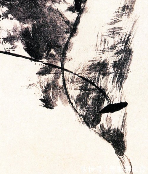 画家!笔墨纯熟不屑于炫技,这就是返璞归真,八大山人绘《水木湛清华》