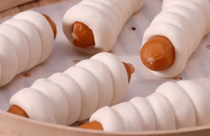 小脆肠|喷香酥脆的热狗卷面包,简单好吃,营养美味,孩子爱吃的家中早点