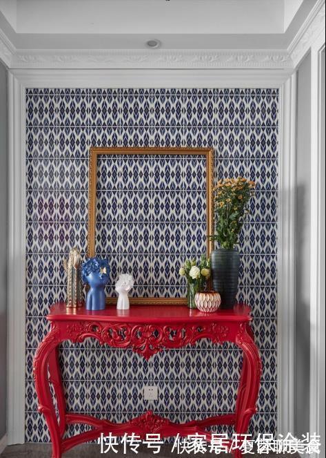 一半皇家风，一半现代感，营造高贵矜持的新家，让朋友羡慕不已