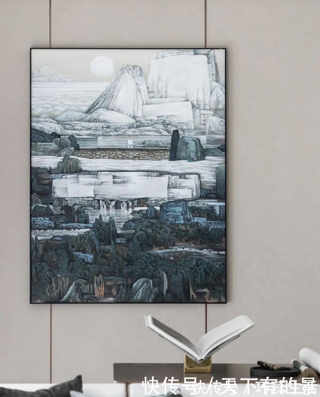 骑士精神|越来越多人装修选择中式风，像她的165㎡之家，入户就是诗意