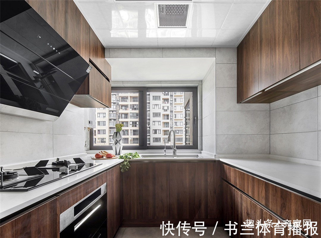 书房|89平两房现代,休闲书房,客厅,餐厅连成一体的扩容空间感!