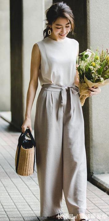 搭配|衣服不在多在搭配,穿搭博主用背心组合出各式时尚范,清凉又养眼