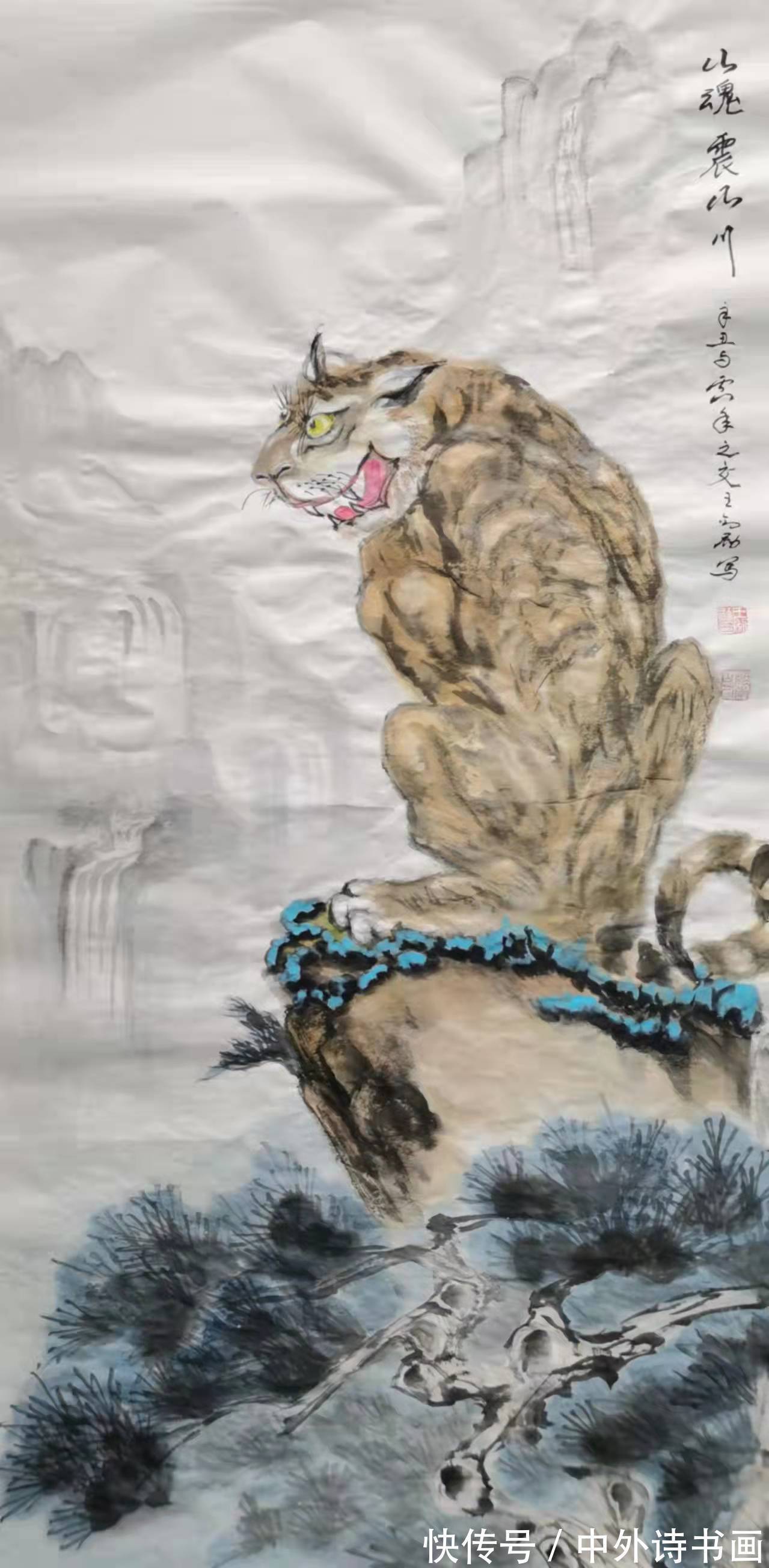 刘永杰@丹青意造本无法,画中有诗,气韵生动,王剑勋先生的艺术人生