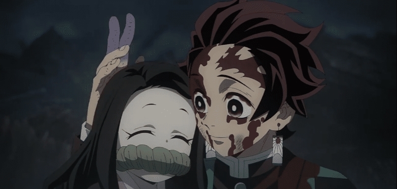 弥豆子|《鬼灭之刃》第二季大结局,上弦六兄妹情令人泪崩,童磨惊艳登场