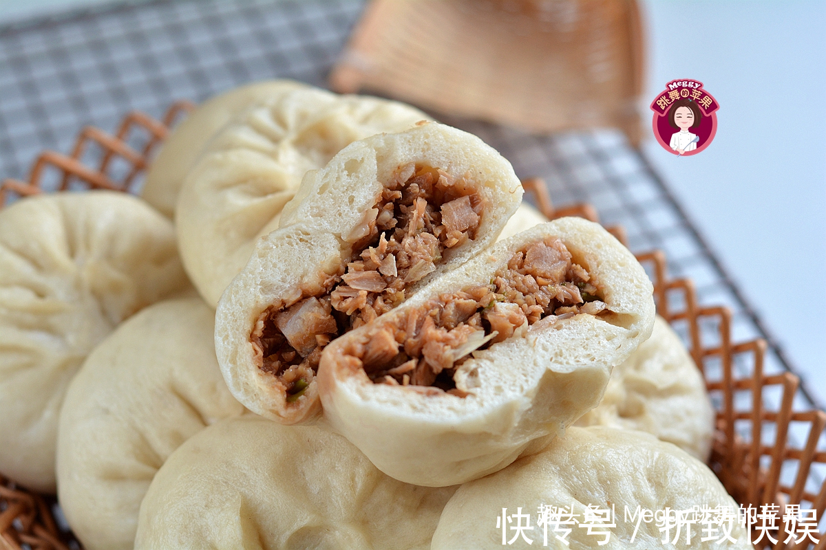 酱肉|酱肉包子太香了,蒸两锅晚餐早餐全解决,家中存货再也不愁吃