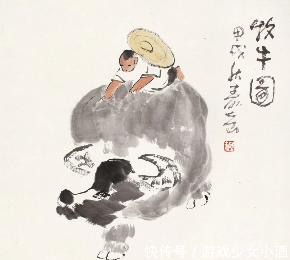 陈子庄@他贵为山水画大师的儿子,绕开中国画师承的最大忌讳,可敬可嘉!