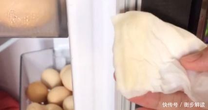 污渍|冰箱脏了万万不可用水擦用一个方法,所有污渍立马全去除