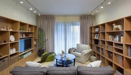 原木风|120㎡简约原木风，青梅竹马小夫妻温馨的家