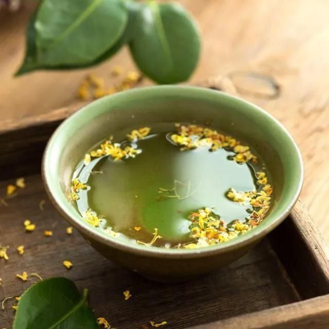 泡茶|桂花树叶泡茶喝,厉害了对人体有很好帮助,真是涨见识了
