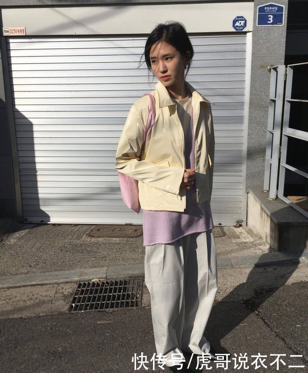 清冷简约的ins风春装值得拥有，舒适又清爽，让人一眼就爱上