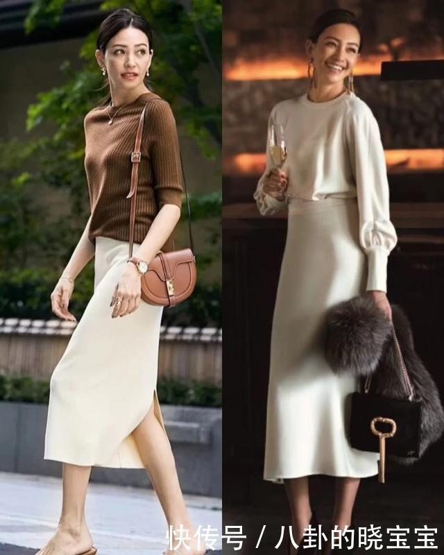 早秋|40岁女人美不美看气质,早秋穿衣把握优雅与质感,想不出彩都难