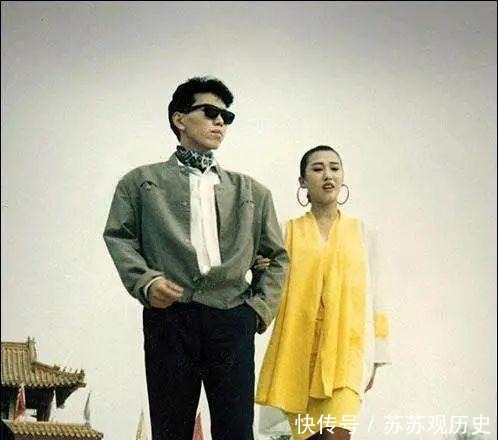 老照片实拍改革开放初期中国大陆的模特